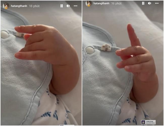 Cậu út nhà Tăng Thanh Hà gây sốt với bàn tay điệu nghệ-2