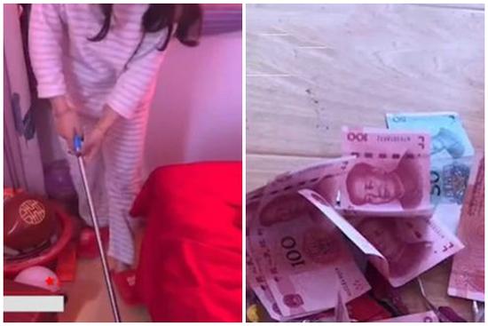 Sau ngày cưới, nàng dâu dậy quét nhà ra 14,4 triệu đồng