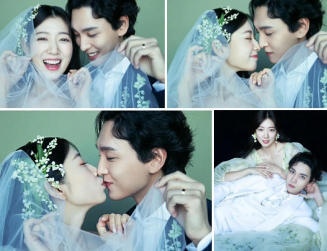 Ê-kíp kể lại buổi chụp ảnh cưới của Park Shin Hye-1
