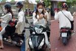 Chạy show xe máy, Thùy Tiên chở trợ lý ngồi sau như ông hoàng