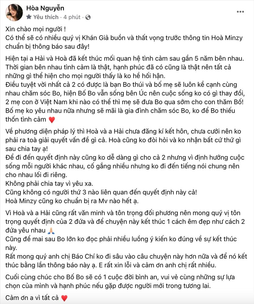 Hòa Minzy vui vẻ ôm trai đẹp sau khi chia tay-1