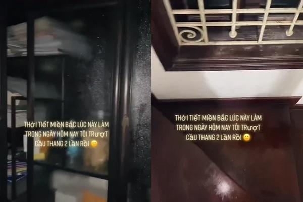 Trời miền Bắc nồm ẩm, mẹ chồng xử lý giúp con dâu khỏi ngã-1