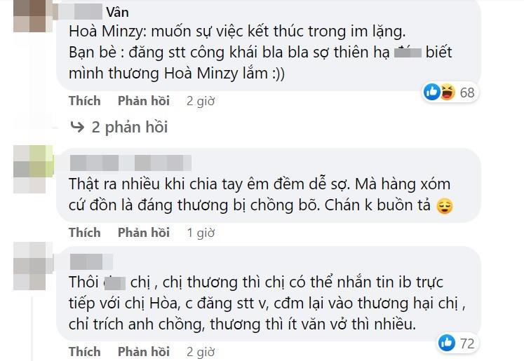 Xót xa Hòa Minzy chia tay, Hoàng Oanh bị chỉ trích dữ dội-8