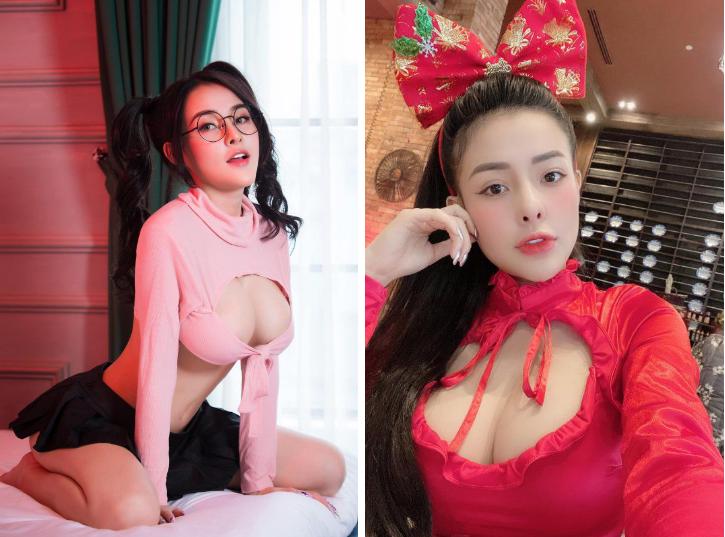 Đu trend áo khoét ngực, Lan Ngọc - Ngân 98 bức thở, Lệ Quyên lép kẹp-3