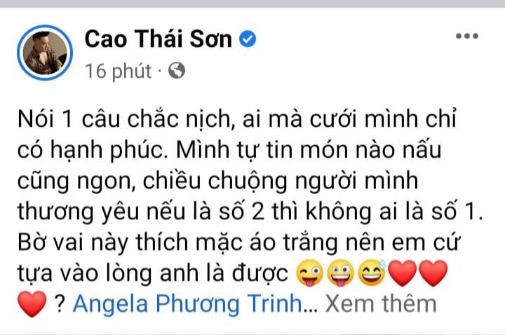 Cao Thái Sơn bị soi bất nhất khi gạ cưới Angela Phương Trinh-5