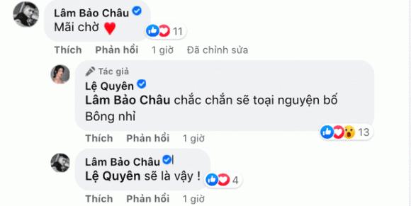Lệ Quyên đổi cách xưng hô với Lâm Bảo Châu, rộ nghi vấn có tin vui?-3