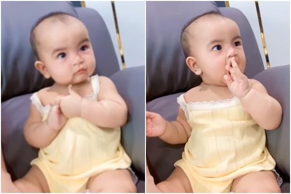 Phản ứng của Võ Hạ Trâm khi con giở quẻ đòi bú ngay livestream-1