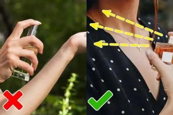 Xịt nước hoa lên tóc, cổ tay hay dưới tai mới là đúng?