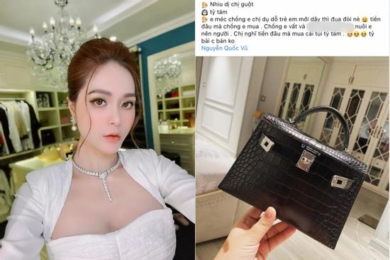 Đoàn Di Băng chốt đơn nhẹ nhàng chiếc túi Hermès gần 2 tỷ