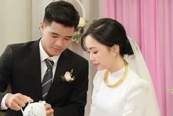 3 váy cưới vợ Đức Chinh: Thiết kế độc đáo, 6 tháng hoàn thiện