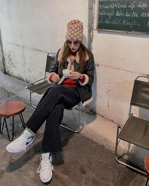 Sao Việt mặc như chết rét ở Hà Nội 8 độ, riêng Ngọc Trinh hở hết cỡ-3