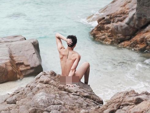 Sao nam Vbiz ngày càng bạo, thi nhau tung ảnh truổng cời-6