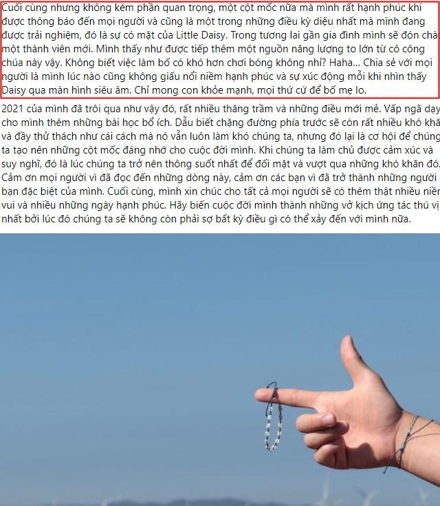 Vợ rich kid của cầu thủ Xuân Trường đã sinh con đầu lòng-3