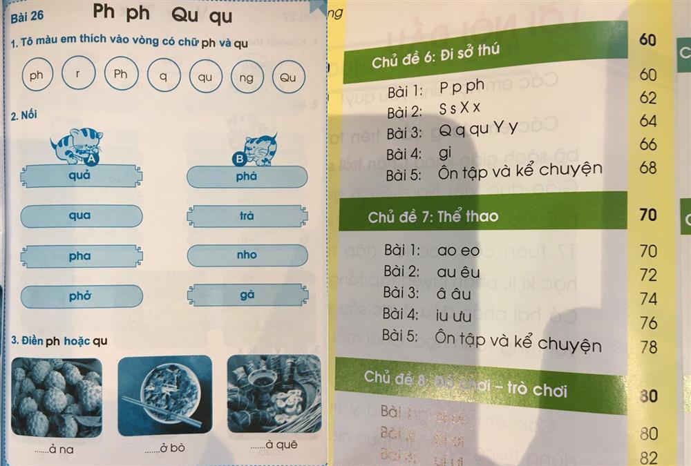 Sách Tiếng Việt 1 NXB GDVN: Học sinh không được học chữ P?-2