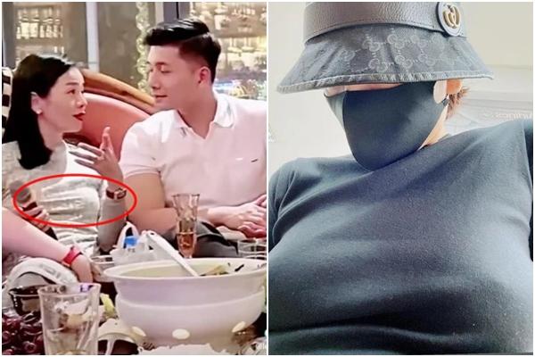 Lệ Quyên lộ nội y - Kỳ Duyên & Minh Triệu lại mặc chung đồ-9