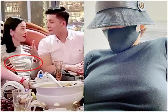 Lệ Quyên âu yếm Lâm Bảo Châu liền bị soi 'quên mặc áo ngực'