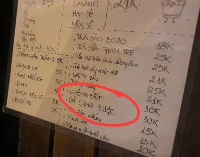 Quán nước menu độc lạ, ai thích món ăn gì cũng được mời vào đây!-1