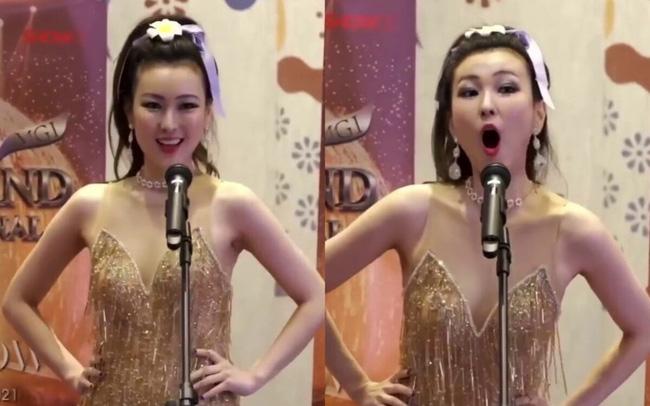 Hương Tràm học style Hoa hậu Hong Kong lên đồ hổng giống ai-9