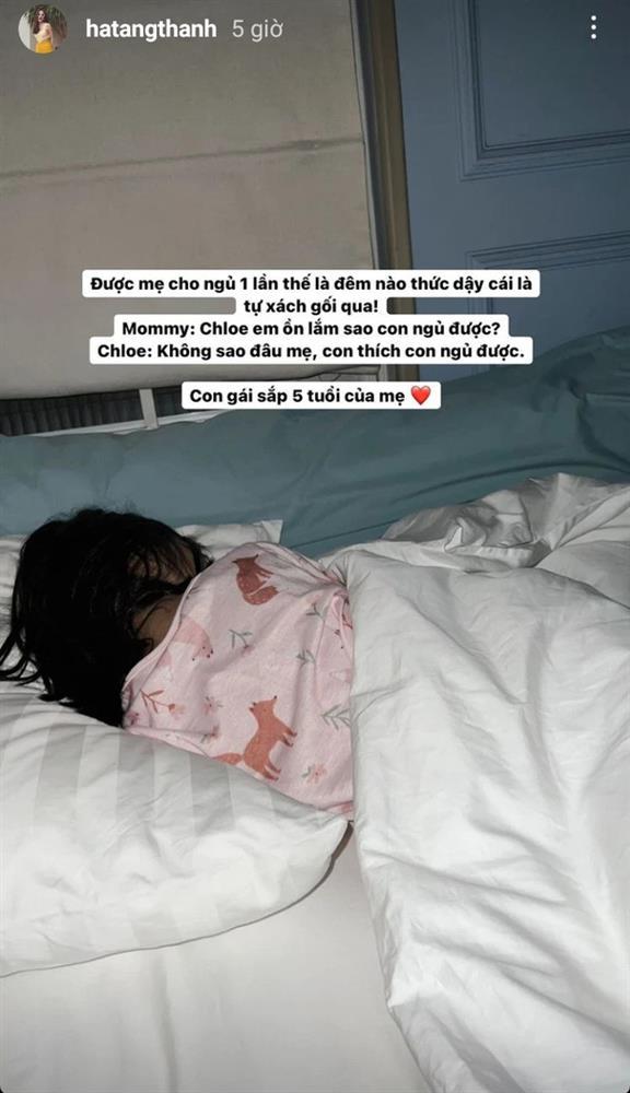 Ái nữ Hà Tăng cứ nửa đêm lại làm một việc khiến mẹ tan chảy-1