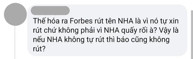 Forbes Việt Nam trực tiếp xử lý ý kiến trái chiều vụ Ngô Hoàng Anh-4