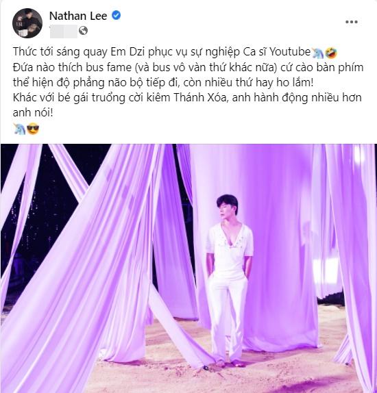 Cao Thái Sơn xóa lẹ ảnh truổng cời, Nathan Lee mỉa sâu cay?-4