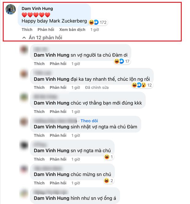 Đàm Vĩnh Hưng sai quá sai khi mừng sinh nhật ông chủ Facebook-2