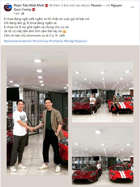 Minh Nhựa show ảnh cùng Cường Đô La, hậu cảnh lộ rõ siêu giàu-1