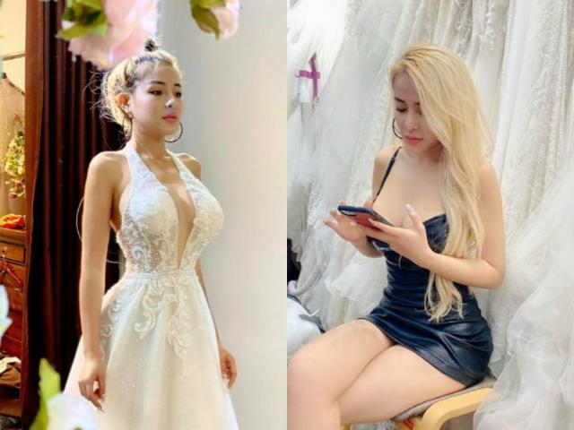 Bình thường sexy hết cỡ, ảnh cưới Ngân 98 lại kín bưng!-2