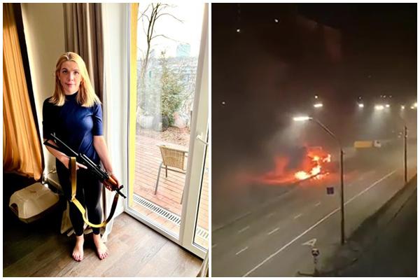 Ukraine tung video phá hủy đoàn xe quân sự, tên lửa phòng không Nga-2