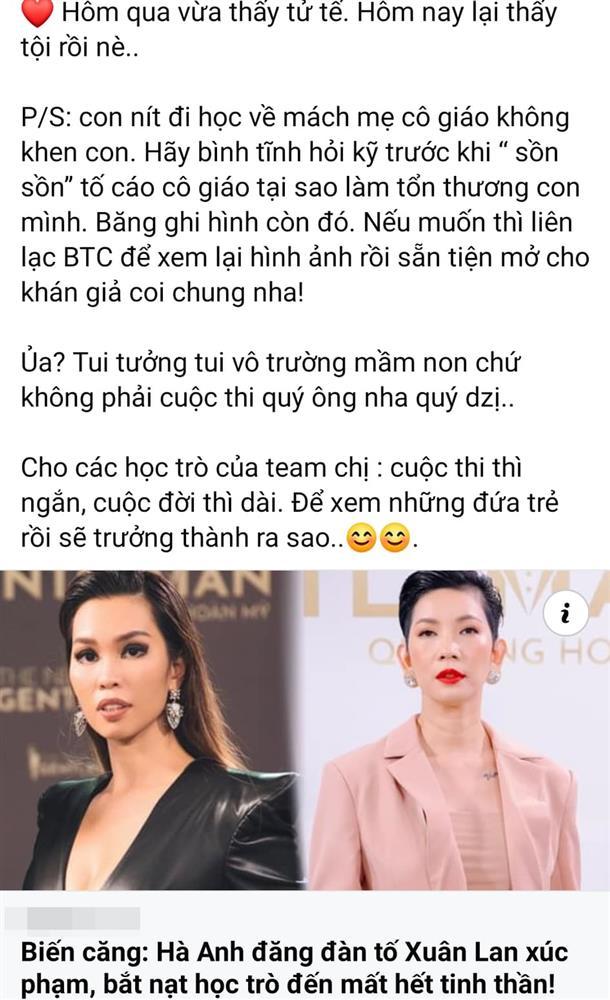 Xuân Lan chỉ đích danh Hà Anh: Tôi không dơ như chị-4