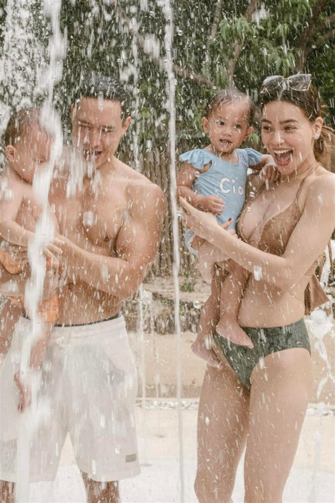 Hồ Ngọc Hà lộ bụng to vượt mặt, lẽ nào có con thứ 4?-8