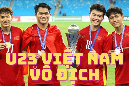Hé lộ loạt tiền thưởng khủng U23 Việt Nam vừa được lĩnh
