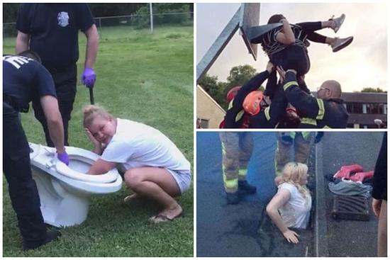 Không nhịn được cười những pha mắc kẹt khiến khổ chủ khóc thét