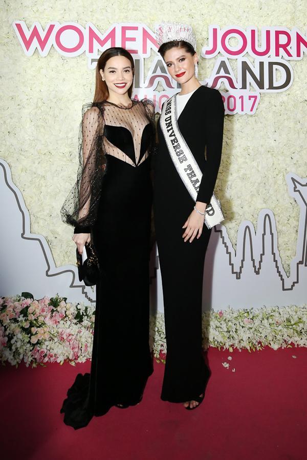 Thần thái Hà Hồ lấn át nguyên dàn Hoa hậu khi chung khung hình-15