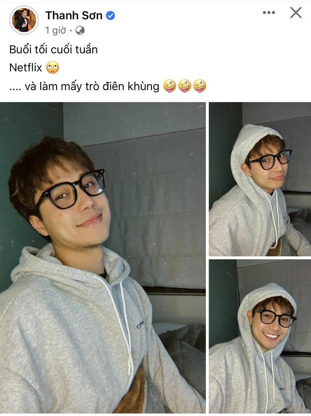 Thanh Sơn trượt tay đăng status hàm ý 18+-2