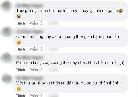 Lá thư chàng trai gửi người yêu cũ gây bão, dân tình tới tấp đẩy thuyền-3