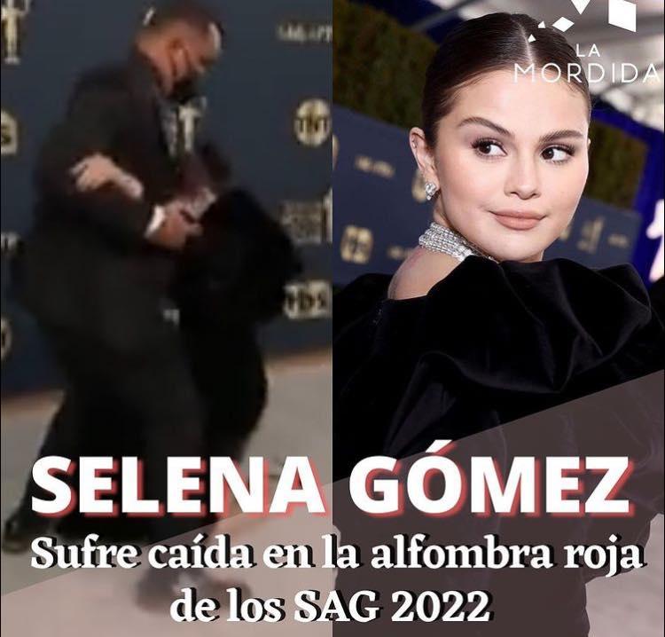 Selena Gomez quê độ vì cú ngã tung giày trên thảm đỏ-3
