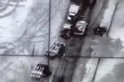 Ukraine tung video phá hủy đoàn xe quân sự, tên lửa phòng không Nga