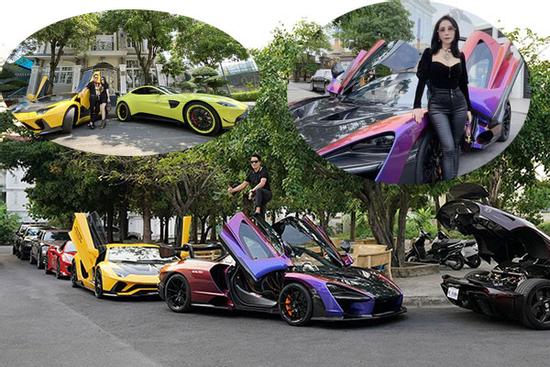 Choáng dàn xế hộp trăm tỷ dạo phố Sài Gòn, vượt mặt Minh Nhựa