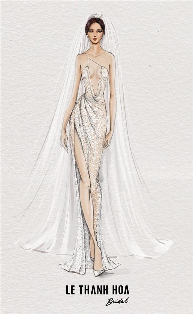 Phương Trinh Jolie mặc váy cưới xuyên thấu quá gợi cảm