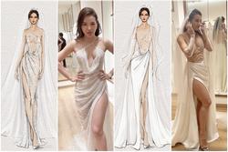 Cận cảnh 4 bộ váy cưới siêu hở của Phương Trinh Jolie