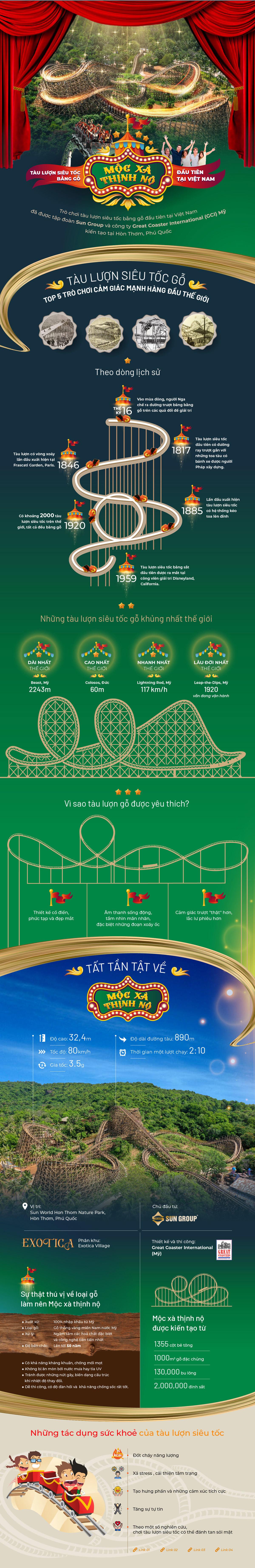 Tàu lượn siêu tốc bằng gỗ đầu tiên ở Việt Nam mê hoặc Gen Z-1