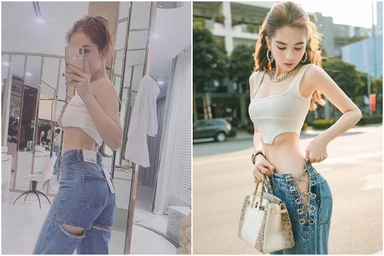 Tủ quần 300 chiếc khoét hiểm 'đố ai dám mặc' của Ngọc Trinh