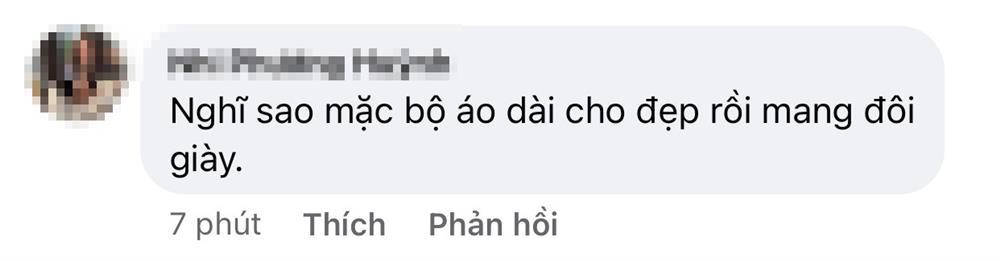 Hiền Thục nhận chê bai vì mặc áo dài lạc quẻ-7