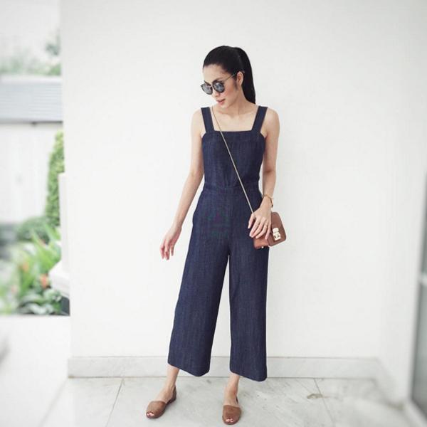 Hà Tăng và em chồng cao lên cả chục phân nhờ mix đồ với jumpsuit-6