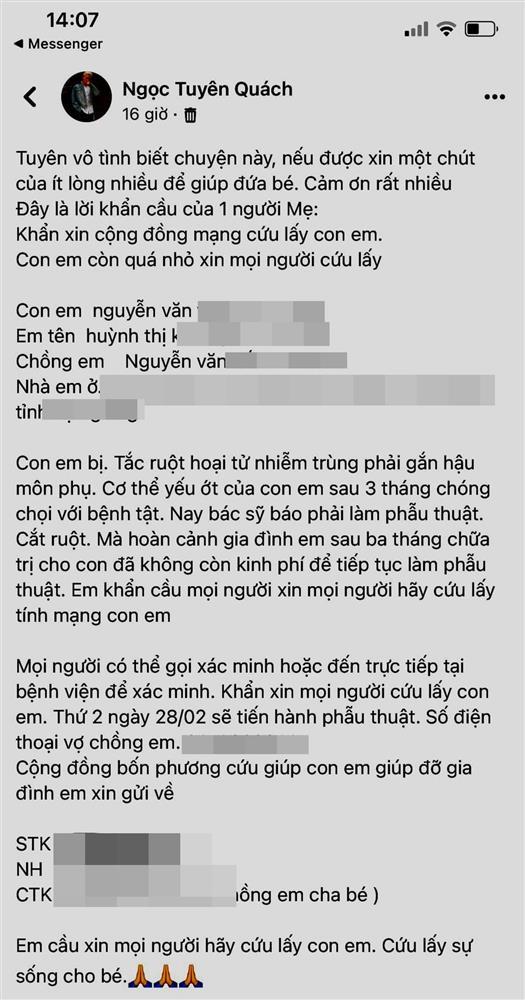 Quách Ngọc Tuyên xin lỗi vì kêu gọi từ thiện ảo, có người mất 100 triệu-3