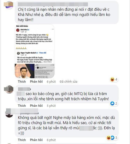 Dân mạng đòi Quách Ngọc Tuyên, Khả Như đền tiền cho người bị lừa từ thiện-9