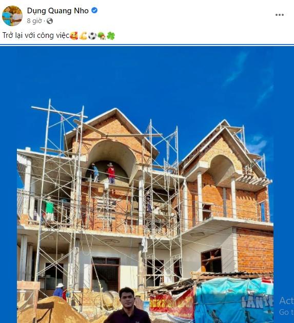 Choáng biệt phủ đội trưởng U23 Việt Nam xây cho bố mẹ ở quê-1