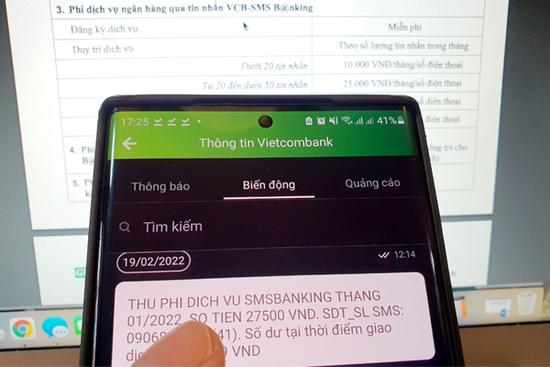 Ngân hàng và nhà mạng thống nhất thu phí SMS Banking là 11.000 đồng/tháng