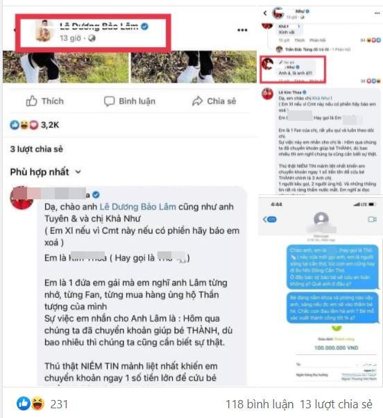 Cô gái mất 100 triệu từ thiện nói rõ về Lê Dương Bảo Lâm-7